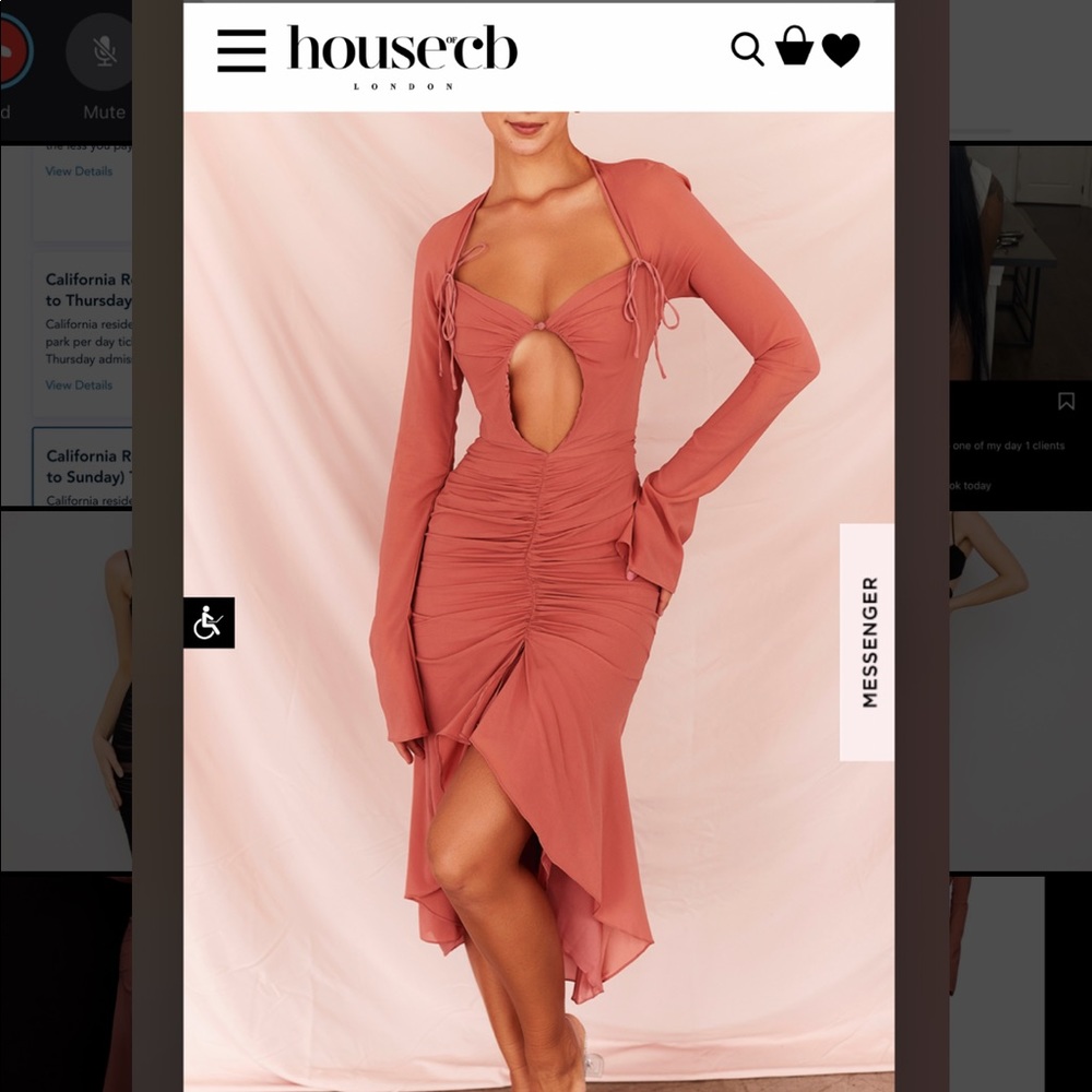 HOUSE OF CB REINE DRESS